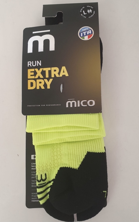 Calze Mico Extra Dry Gialla